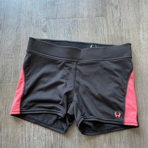 Hylete mid rise spandex shorts